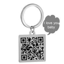 Load image into Gallery viewer, Personalized Customize Engraving  Key Chain Stainless Steel Calendar Highlighted Date Car Logo Plate Number  Anti-lost Keyring