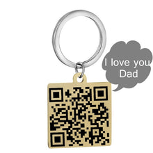 Load image into Gallery viewer, Personalized Customize Engraving  Key Chain Stainless Steel Calendar Highlighted Date Car Logo Plate Number  Anti-lost Keyring