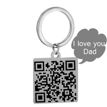 Load image into Gallery viewer, Personalized Customize Engraving  Key Chain Stainless Steel Calendar Highlighted Date Car Logo Plate Number  Anti-lost Keyring